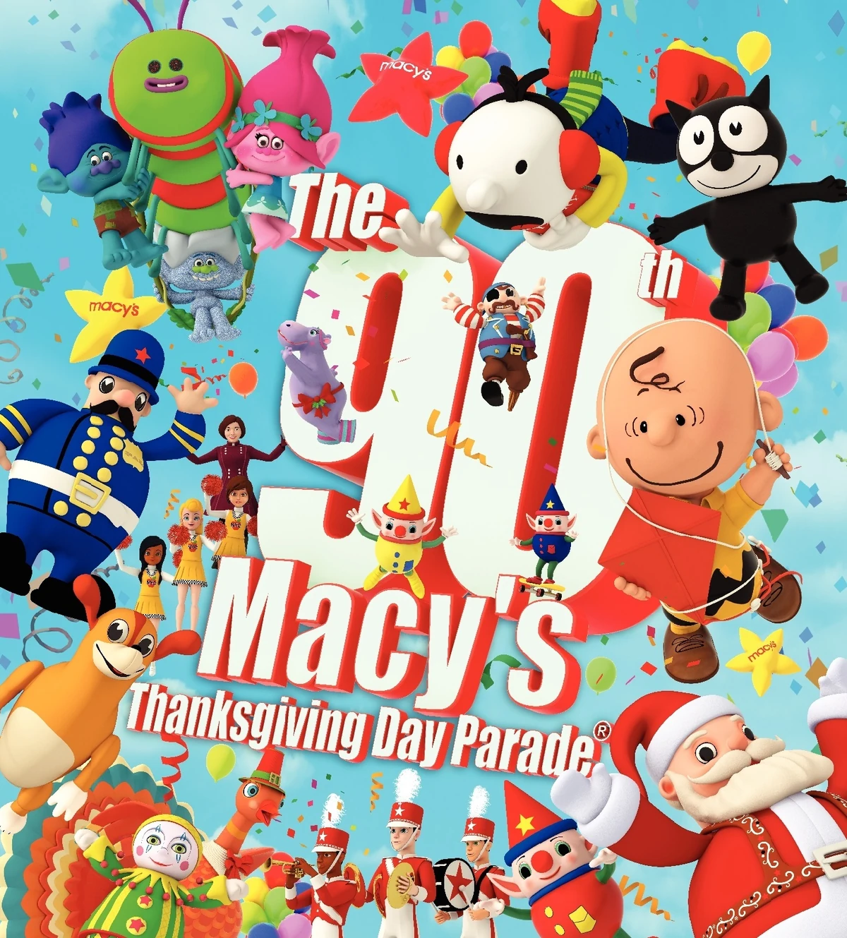 The 90Th Annual Macy's Thanksgiving Day Parade | Macy's Thanksgiving Day  Parade Wiki | Fandom