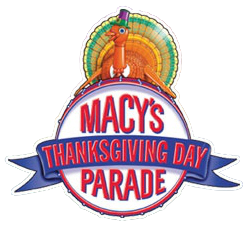 It's a banner day for NBC's Macy's Thanksgiving Day Parade logo
