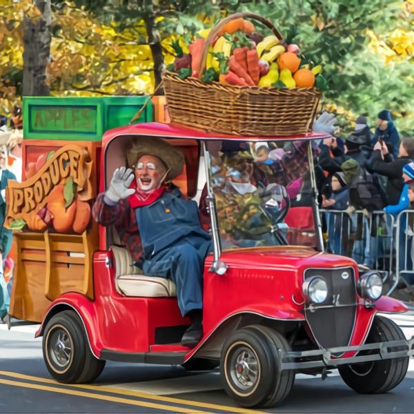 Funny Farm Produce Truck | Macy's Thanksgiving Day Parade Wiki | Fandom