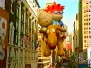 The Rugrats Balloon during the 2001 parade NBC telecast