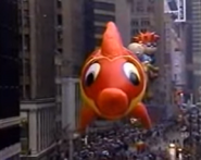 The Flying Fish during the 1999 parade NBC telecast