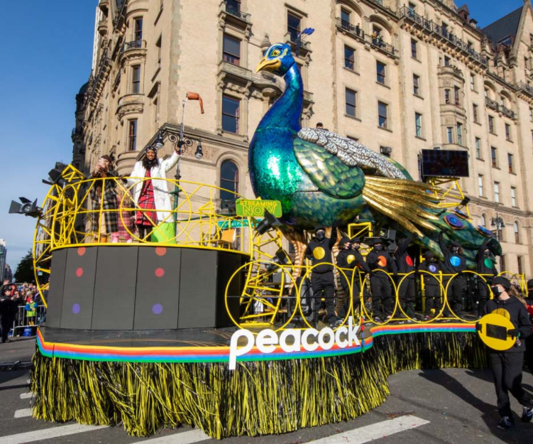 Peacock (Streaming Service) Macy's Thanksgiving Day Parade Wiki Fandom
