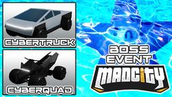 COMPREI O NOVO CARRO TESLA CYBERTRUCK NA CIDADE DO ROBLOX!! (Mad City) 