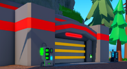 An Armor and Health Pack Machine located outside the Death Ray Bunker.