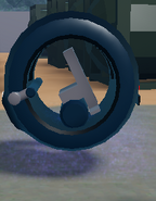 Left side view of the Light Bike