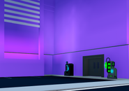 An Armor and Health Pack Machine located outside the Casino exit.