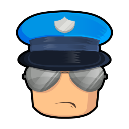 I Became a POLICE OFFICER in ROBLOX!