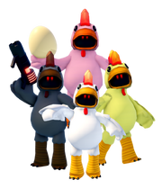 Cluck Minions Transparent