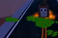 The Money Truck but destroyed