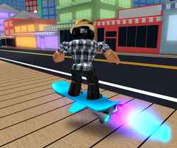 Hoverboard Mad City Roblox Wiki Fandom - hoverboard roblox mad city