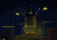 An unfinished teleporter