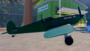 Right side view of the Spitfire