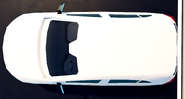 Top view of the GTI