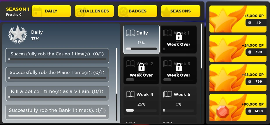 Challenges | Mad City Roblox Wiki | Fandom