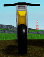 Front view of the Dirt Bike