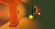 Lava ball corridor