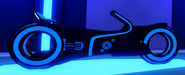 Left side view of the Light Bike