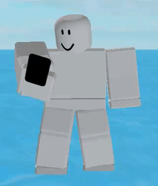 Roblox Characters do the Fortnite Default Dance on Make a GIF