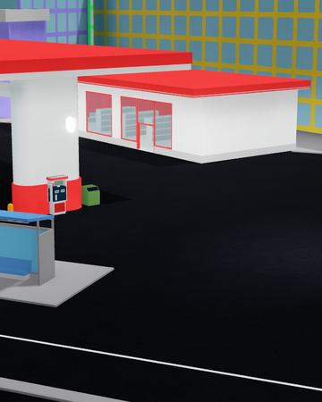 City Gas Station Mad City Roblox Wiki Fandom - city of roblox