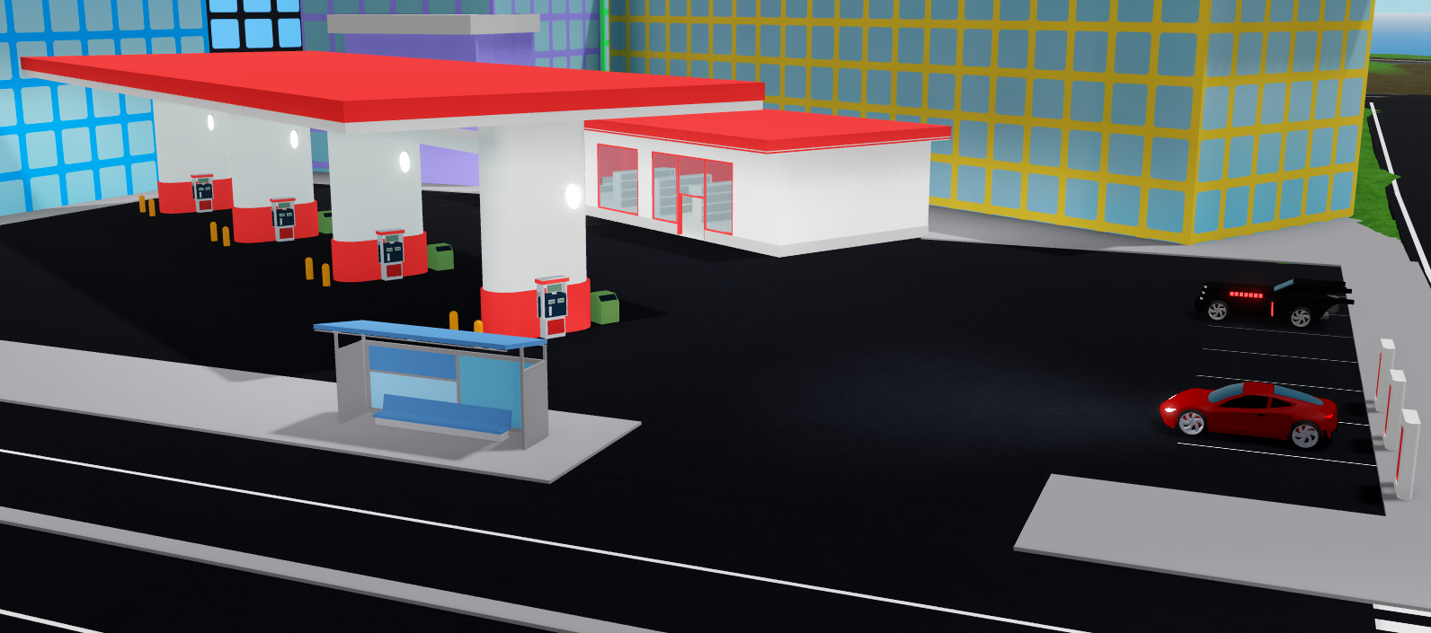city gas station mad city roblox wiki - roblox gas station