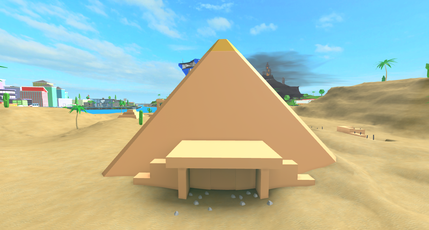 Pyramid Mad City Roblox Wiki Fandom - the key to the treasure chest roblox mad city