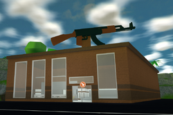 Gun Shop Mad City Roblox Wiki Fandom - how to shoot a gun in mad city roblox