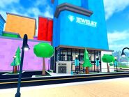 Exterior of the Jewelry Store