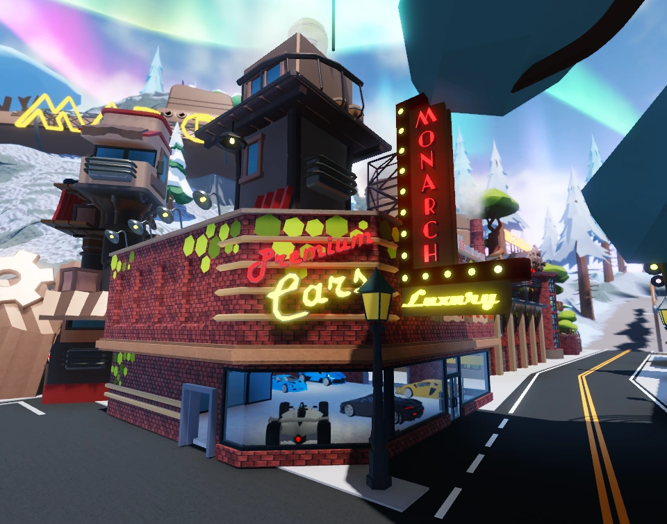 Monarch Luxury Car Dealership Mad City Roblox Wiki Fandom