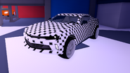 Monochrome vehicle skin