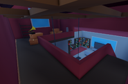 The upstairs of the Red House