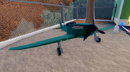 General view of the Spitfire