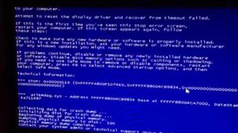 WINDOWS 7 BSOD!