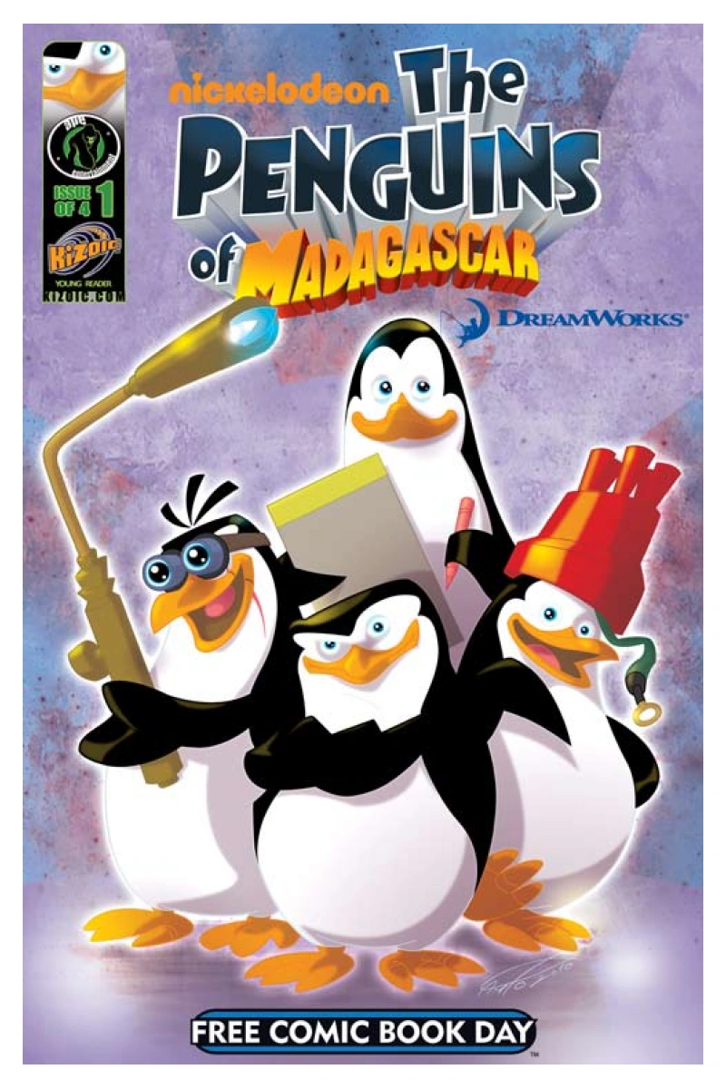 The Penguins of Madagascar Comic Books | Madagascar Merchandise Wiki ...