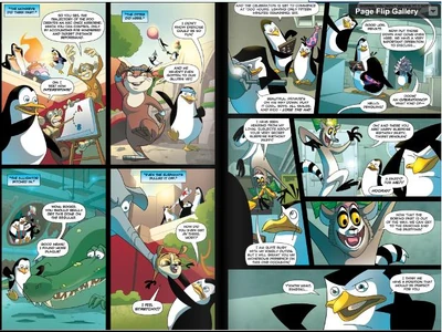 The Penguins of Madagascar Comic Books | Madagascar Merchandise Wiki ...