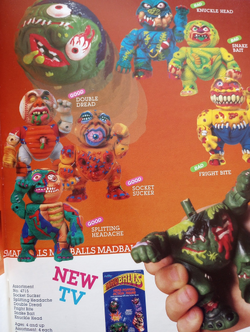 Slobulus MADBALLS ソフビ スロビュラス Madballs Slobulus Figure