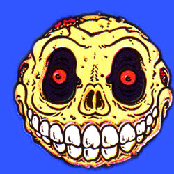 Madballs skull face outlet