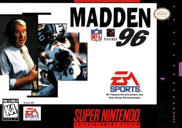 Madden 96 (Sega Game Gear) - San Francisco vs. Carolina 