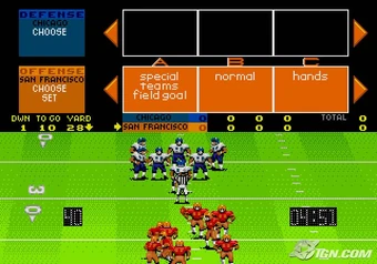 JOHN MADDEN AMERICAN FOOTBALL SEGA MEGADRIVE (MD) PAL-EUR (COMPLETE - COVER DAMA