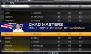 Chad Masters in Madden NFL 15