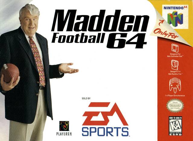 Madden 2001 Nintendo 64 N64 Game For Sale