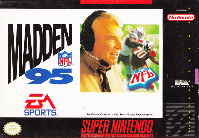 Madden NFL '95 : Electronic Arts/Tiertex/Design Studios : Free Borrow &  Streaming : Internet Archive