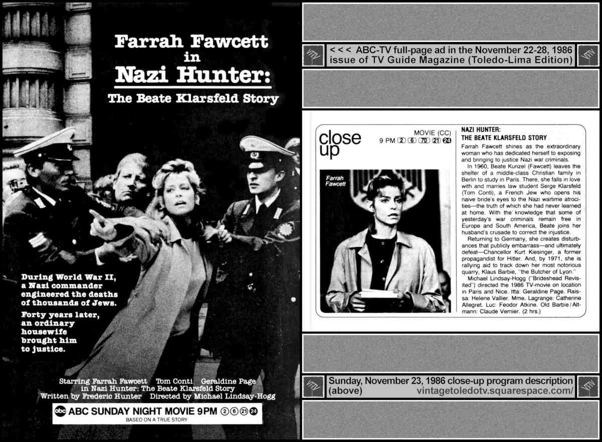 Barbie, El Carnicero De Lyon (Nazi Hunter: The Beate Klarsfeld Story) - DVD/Blu-ray