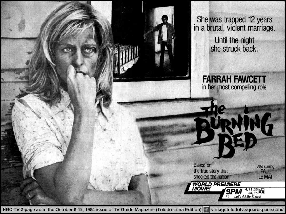 "The Burning Bed" Turns 40 Years Old Today | Lipstick Alley - Is The Burning Bed Based On A True Story