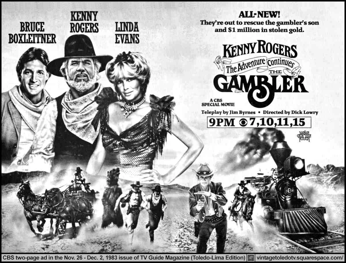 Kenny Rogers As The Gambler The Adventure Continues Made For Tv Movie Wiki Fandom Brady hawkes, billy montana, and jeremiah hawkes are on a train bound for a huge gambling event when the train is taken over by a gang of vicious killers in search of money. kenny rogers as the gambler the