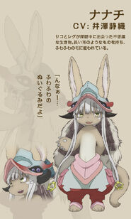 Nanachi Anime Character Design