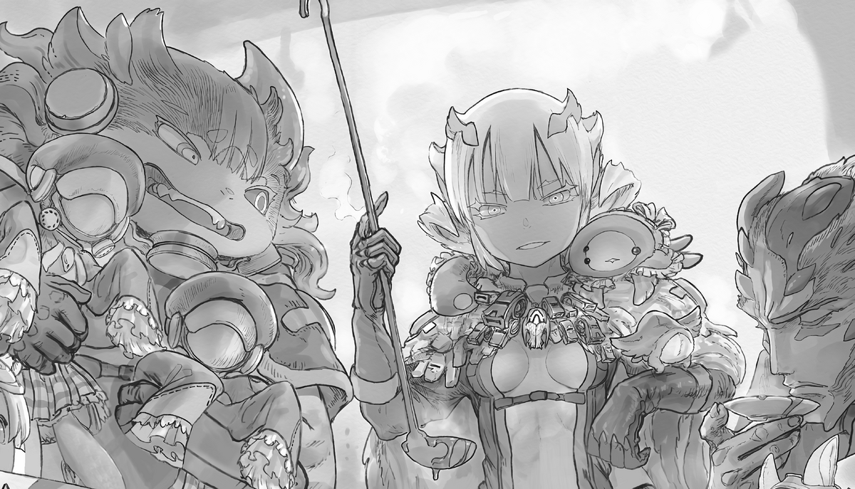 What was Reg trying to do in this panel? (Chapter 2) : r/MadeInAbyss