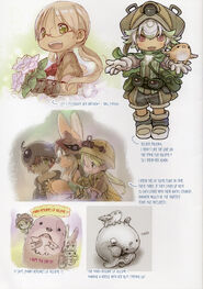 Doorbeetle Mani Illustrations Reg, Riko, Prushka, Nanachi, Meinya, Maaa