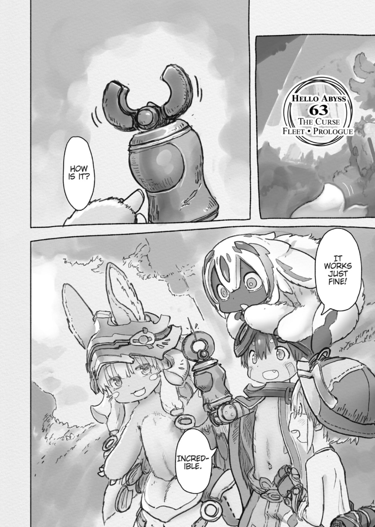 Made in Abyss chapter 63.5 translation is out! As the main group inspects a  place, an unexpected encounter leads to many new faces. - 9GAG