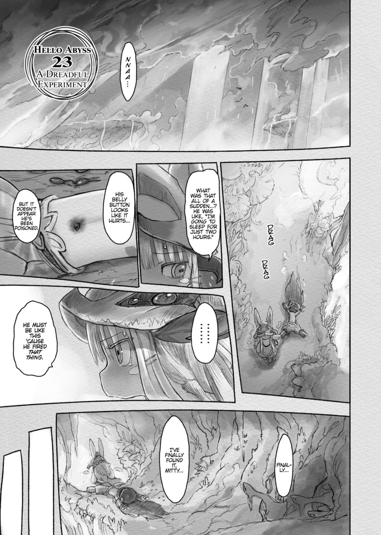 Made In Abyss Chapter 023 Made In Abyss Wiki Fandom Although ozen and bondrewd are similar in that aspect, they still are totally different in the way approach their goals. made in abyss chapter 023 made in