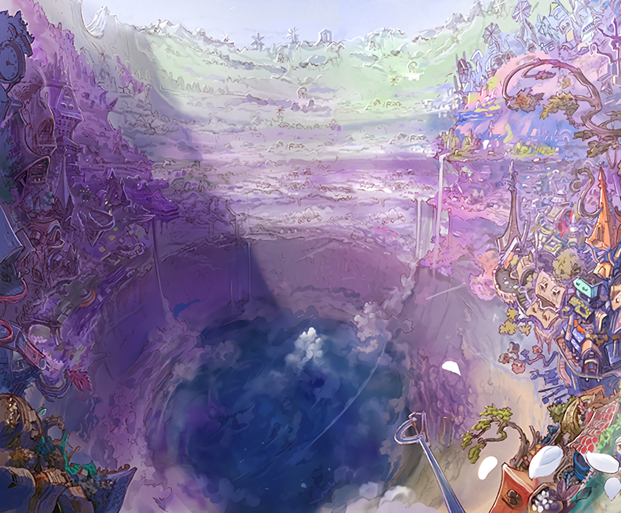 The visual art of Made in Abyss
